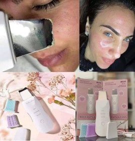 جهاز  التراسونيك العالمي لتنضيف البشرة 5 في 1