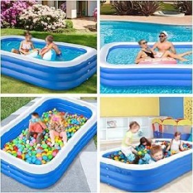 بركة السباحة القابلة للنفخ