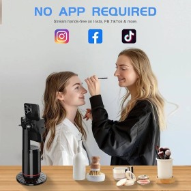 حامل هاتف ذكي مع خاصية تتبع الوجه التلقائي