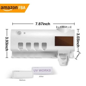 جهاز تعقيم فرش الأسنان الآلي