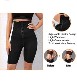 شورت تنحيف عالي الخصر