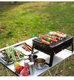 الشواية المحمولة القابلة للطي