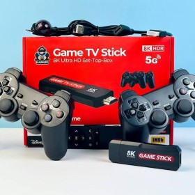 جهاز Game TV Stick 8K 5G – استمتع بألعاب بلا حدود وتجربة مشاهدة سينمائية
