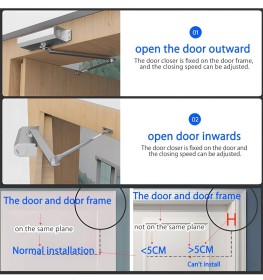 مغلاق باب هيدروليكي تلقائي